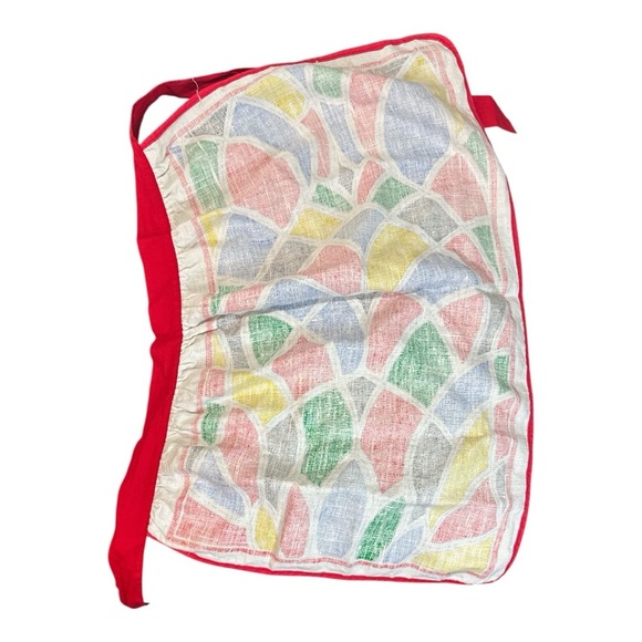 Vintage geometric apron - Picture 5 of 5